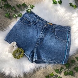 Paris Blue Denim Shorts